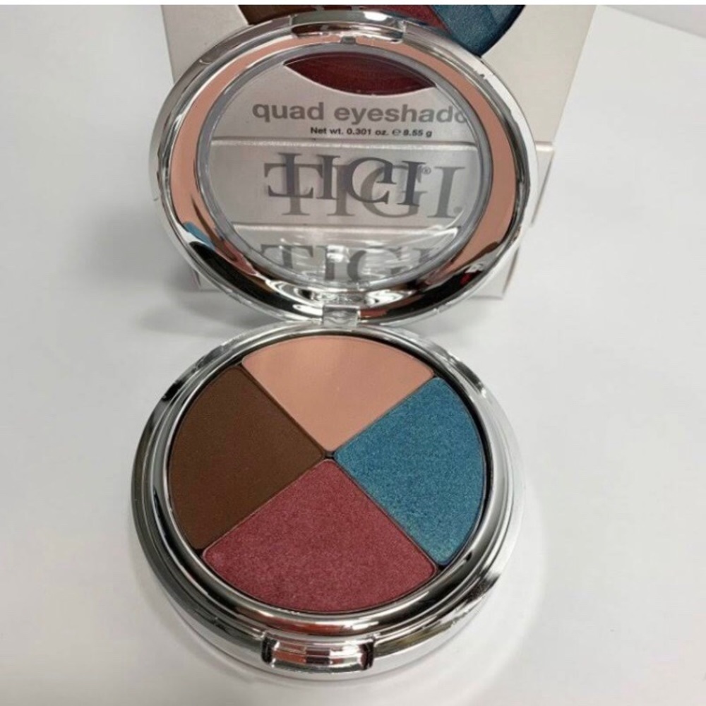 Tigi quad eyeshadow high density lush new